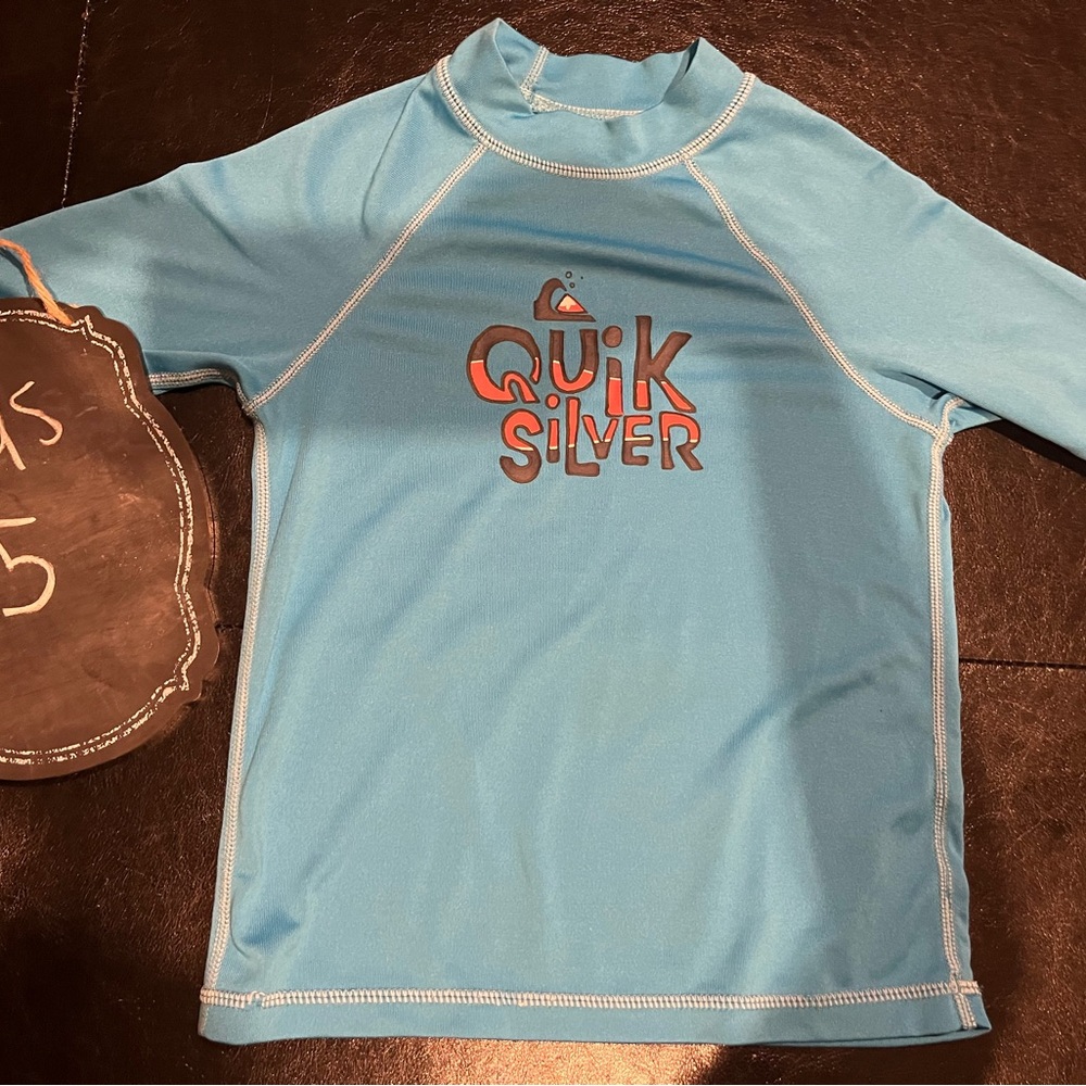 Quiksilver Kids Light Blue Rashguard